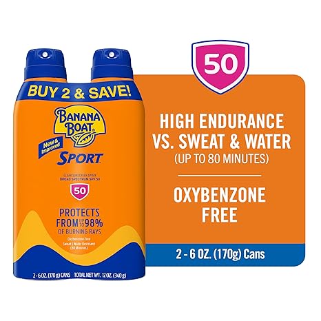 Banana Boat Sport Ultra SPF 50 Sunscreen Spray